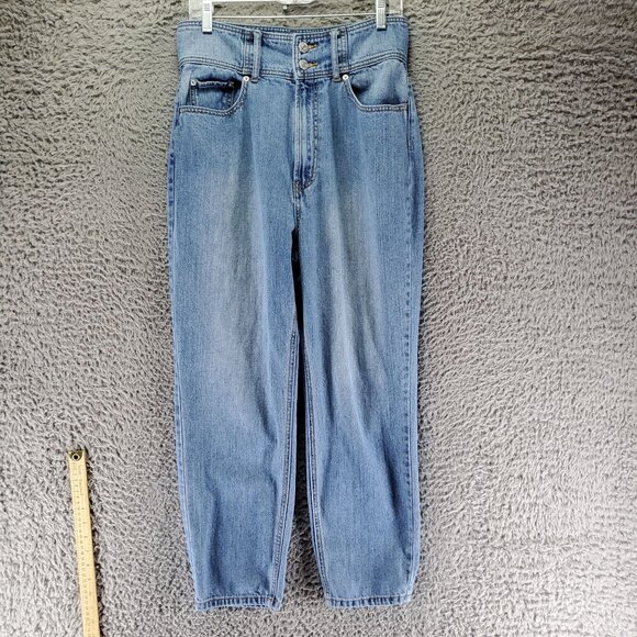 Urban Outfitters Jeans Womens 30 Blue BDG Straight Fit Cropped - Picture 1 of 12